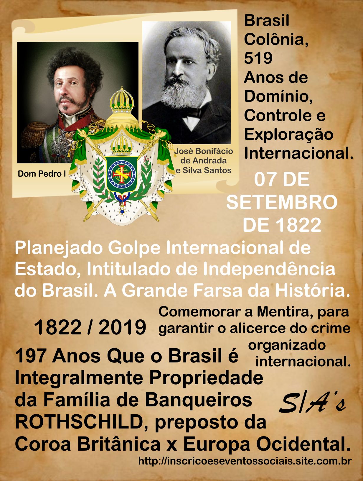 INDEPENDÊNCIA DO BRASIL FRAUDE INDEPENDÊNCIA DO BRASIL FRAUDE
